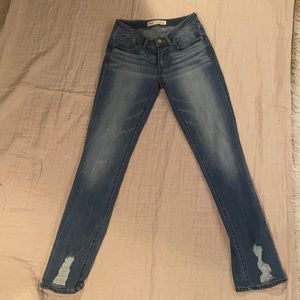 Me Stella slim fit low rise straight